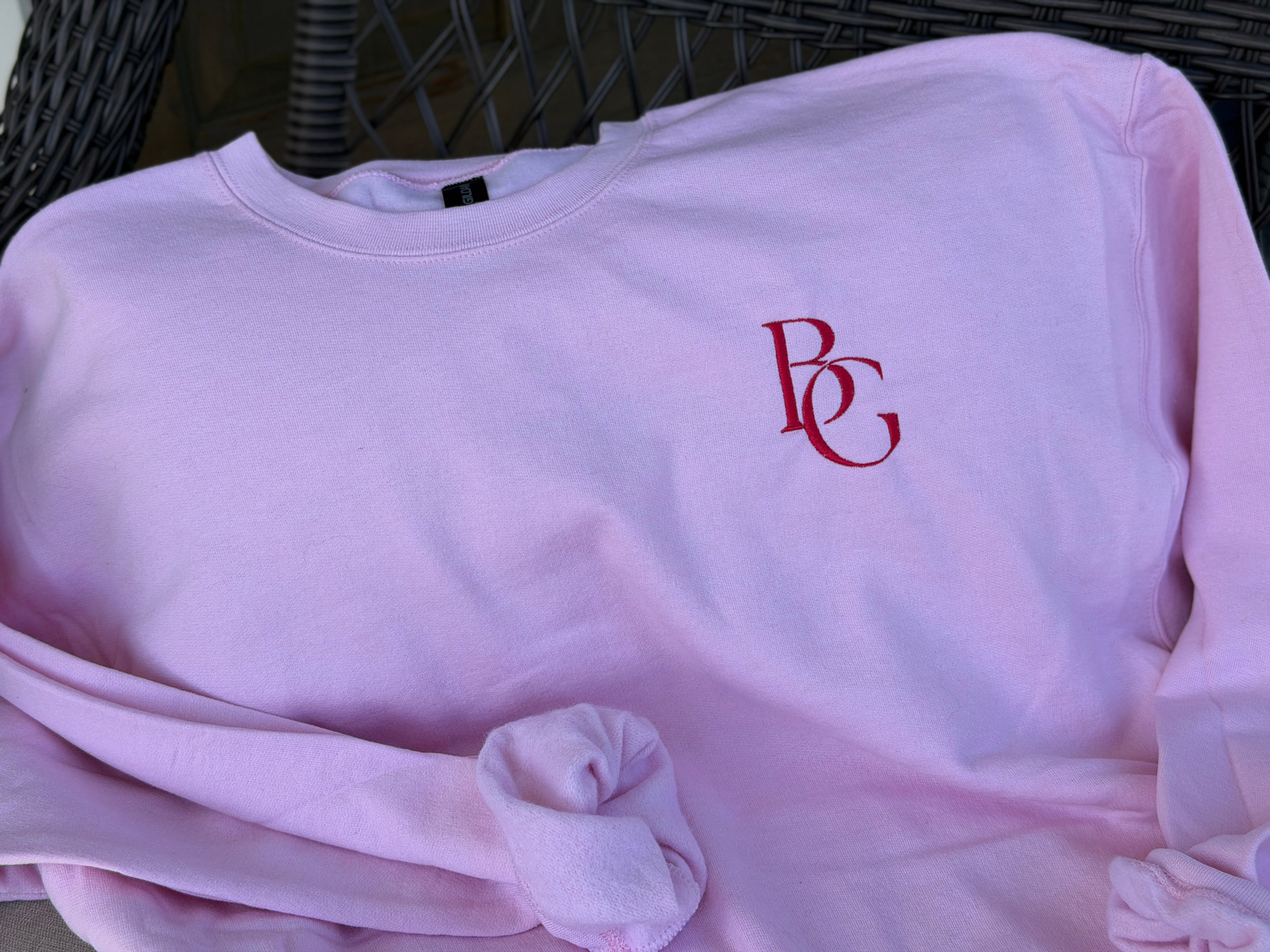 Bridal Glow Signature Embroidered Sweatshirt
