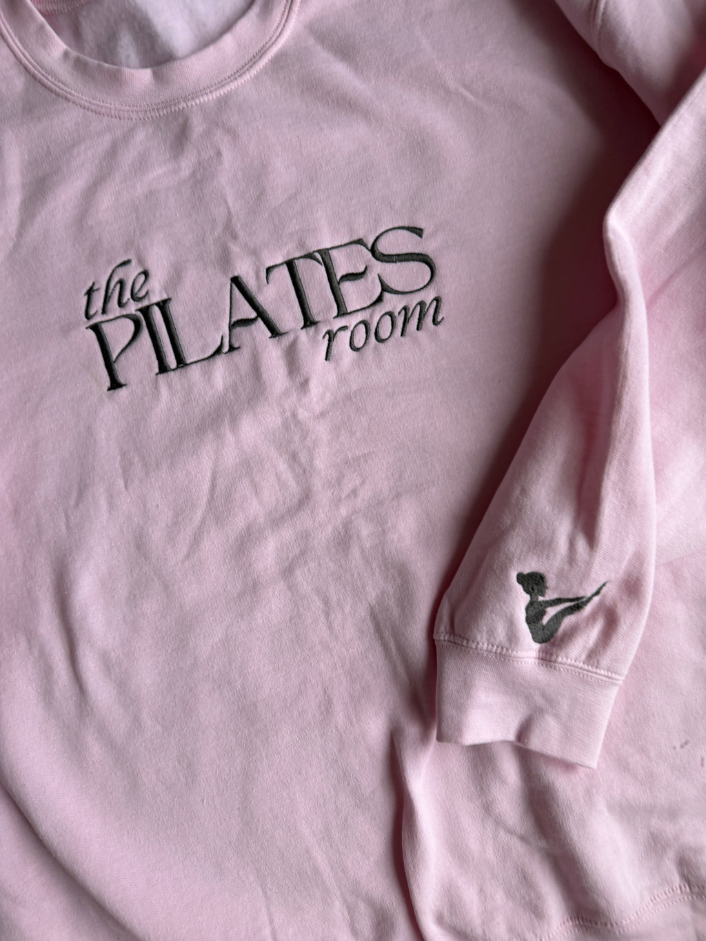 The Pilates Room Embroidered Crewneck