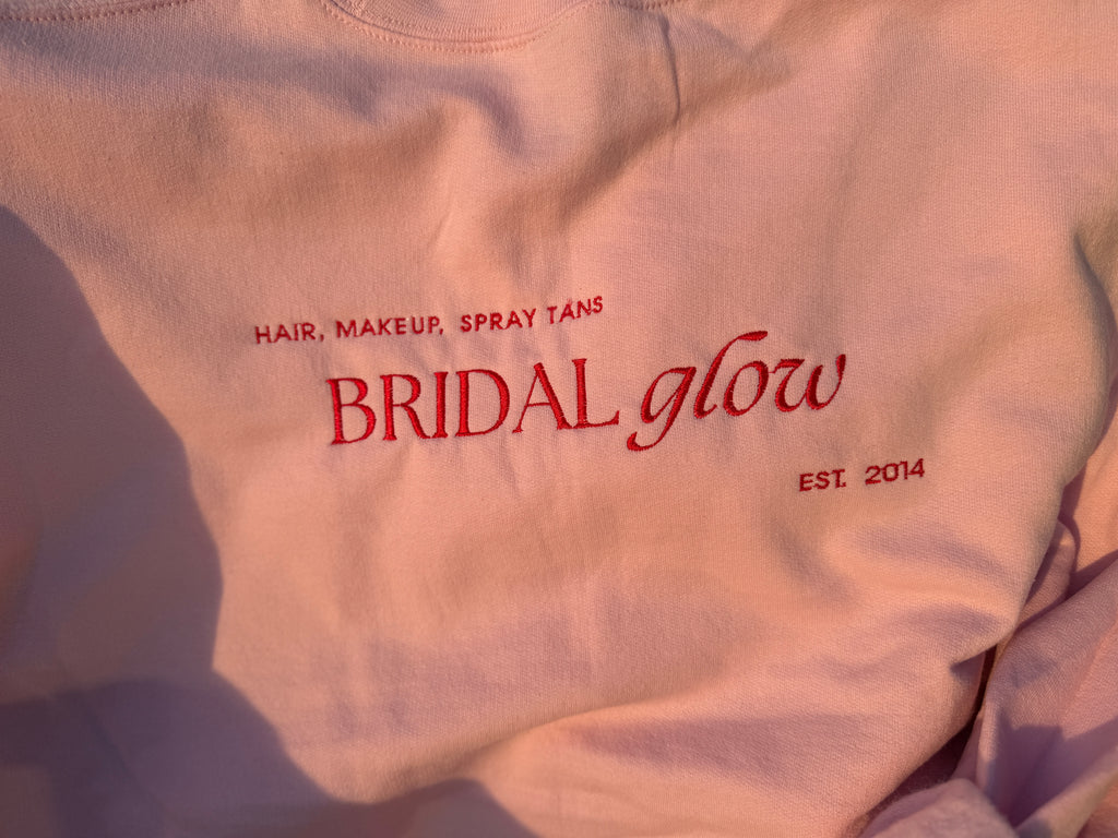 Bridal Glow Signature Embroidered Sweatshirt