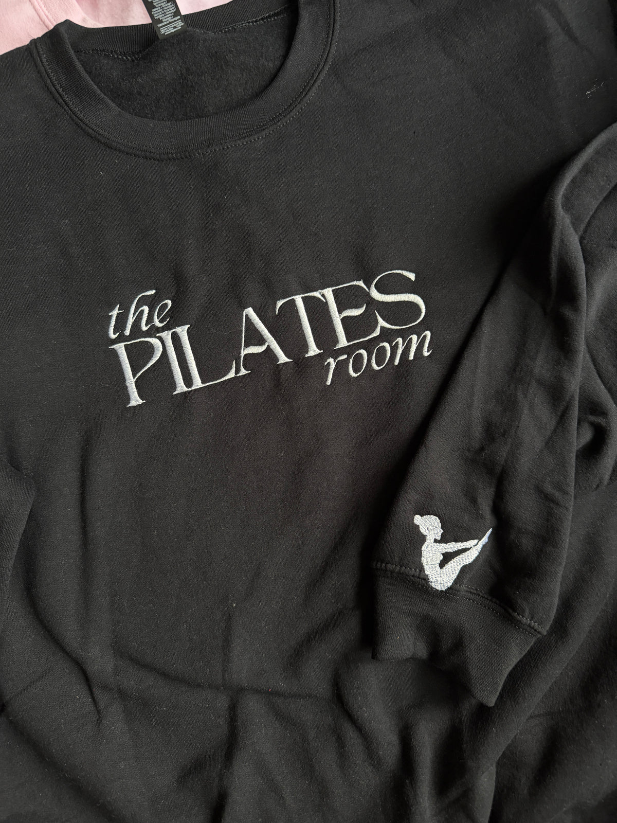 The Pilates Room Embroidered Crewneck
