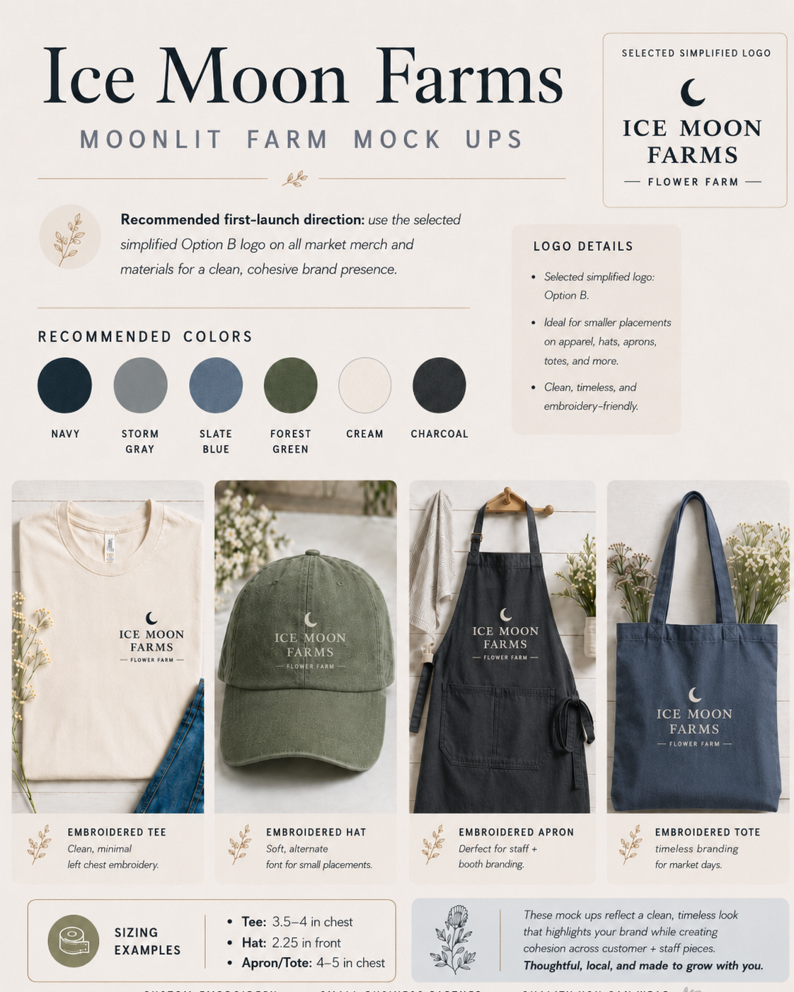 Ice Moon Farms Exclusive Merch Collection- deposit