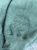 Embroidery Add-On: Kids Names