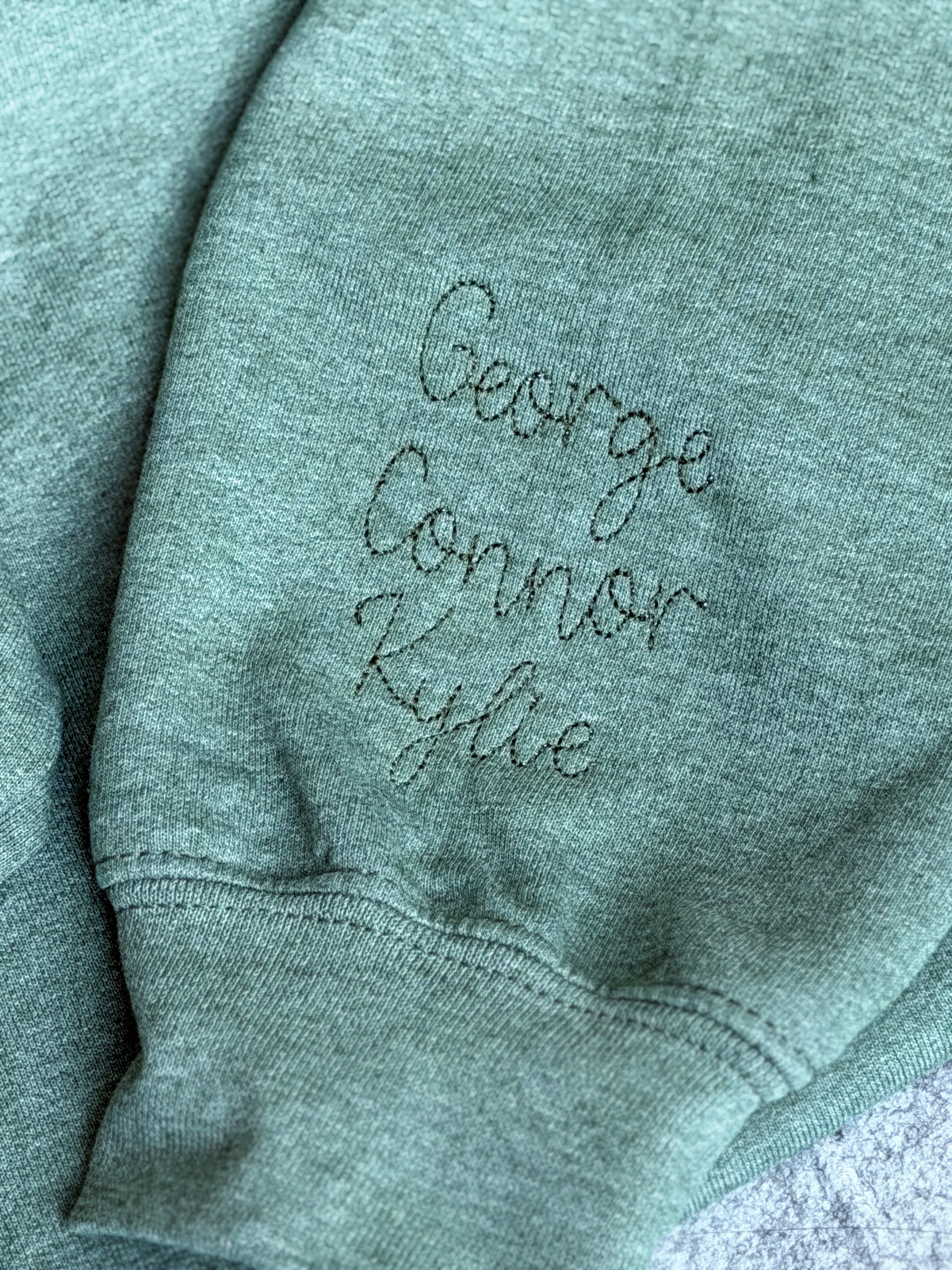 Embroidery Add-On: Kids Names