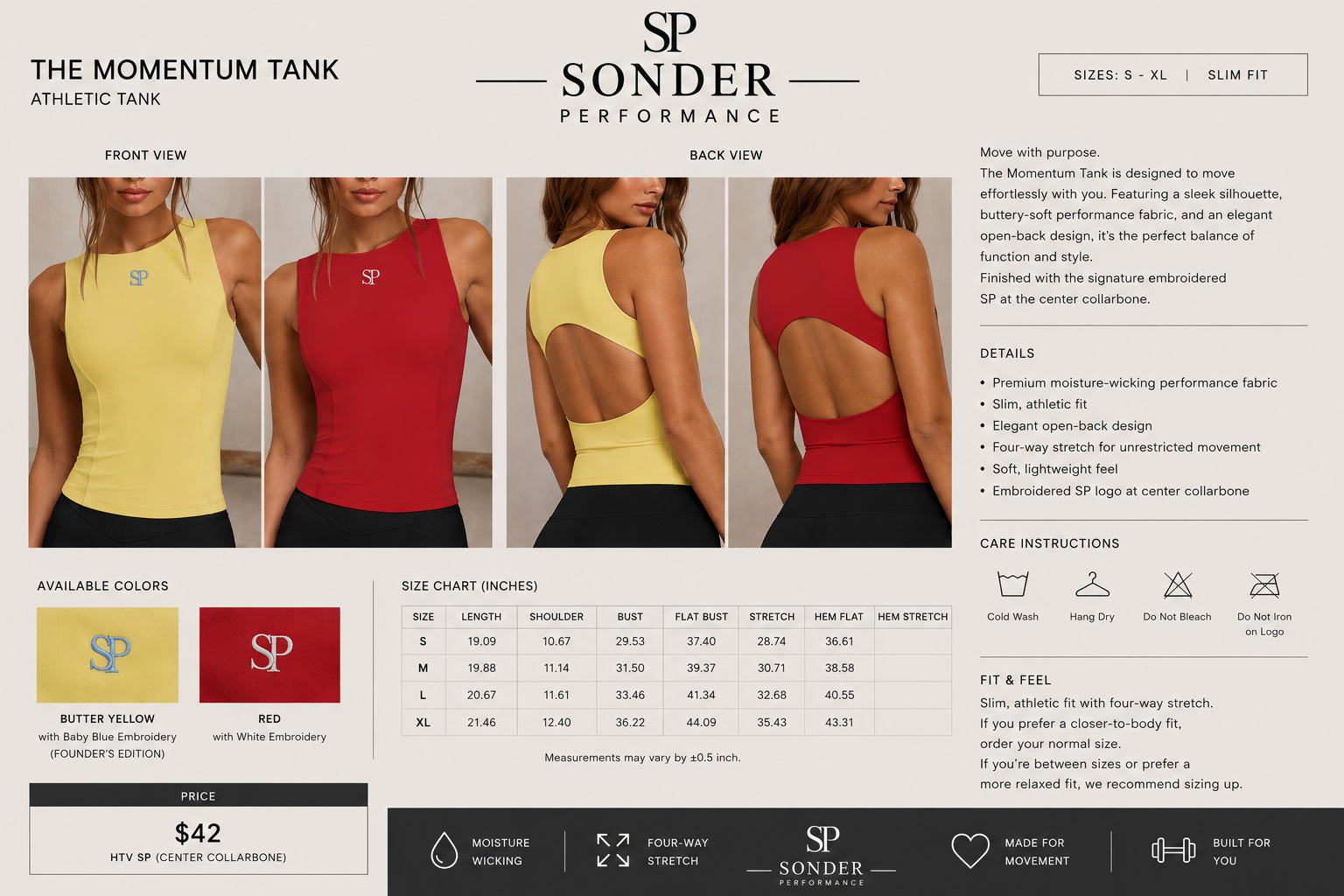 Sonder Performance Tank