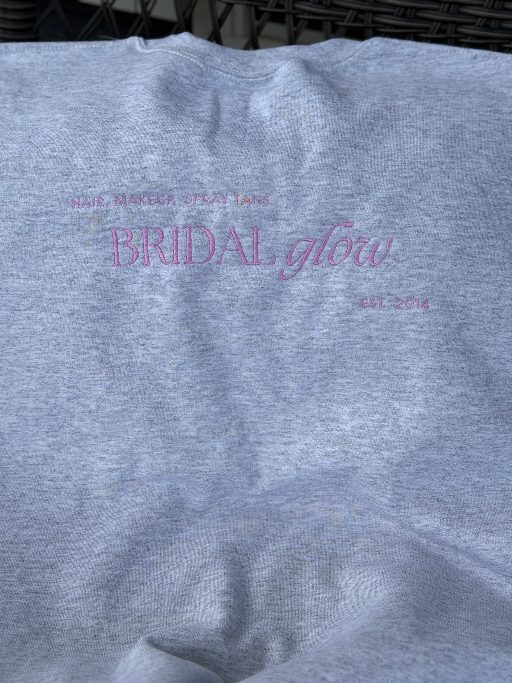 Bridal Glow Signature Embroidered Sweatshirt