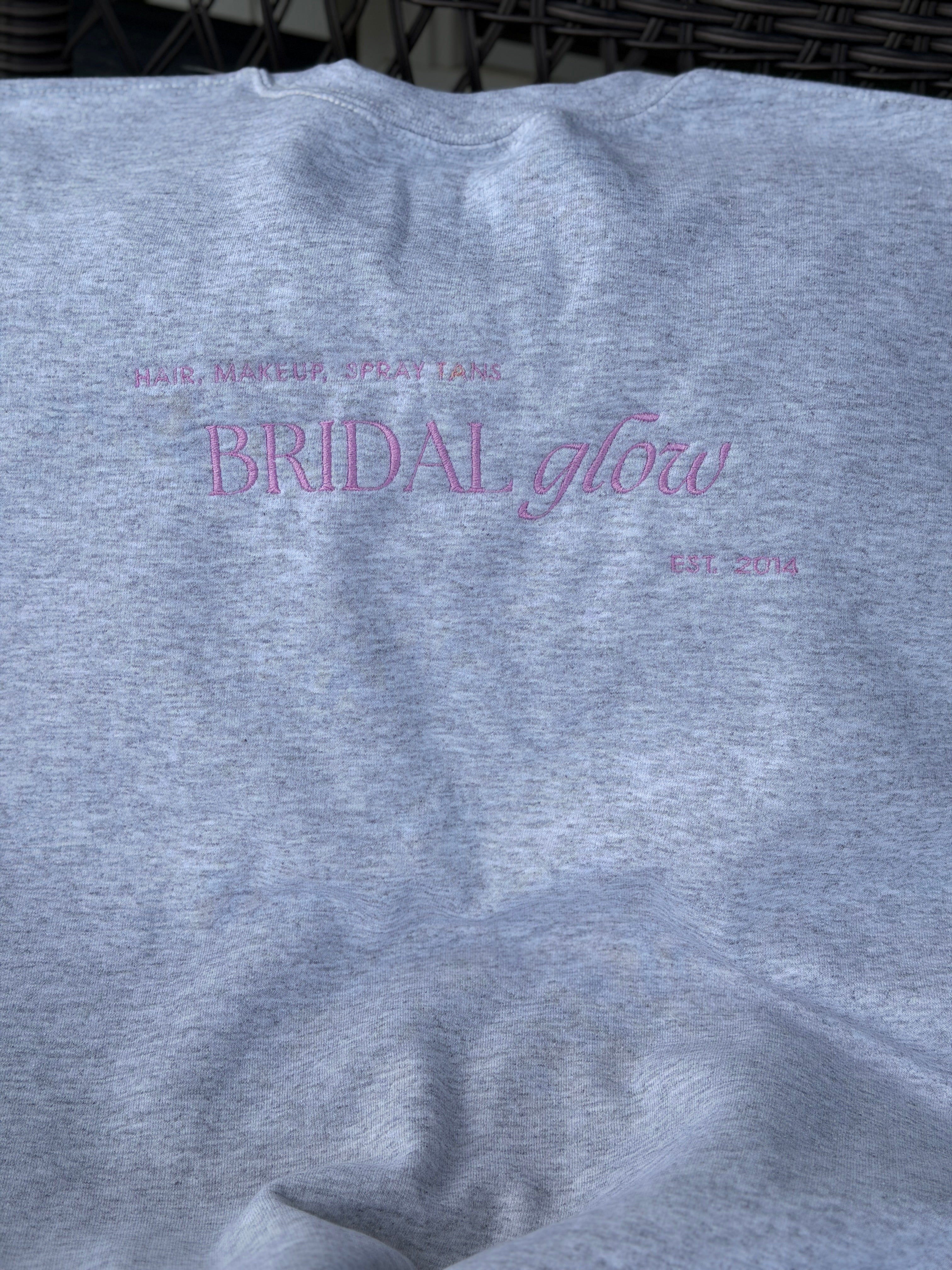 Bridal Glow Signature Embroidered Sweatshirt