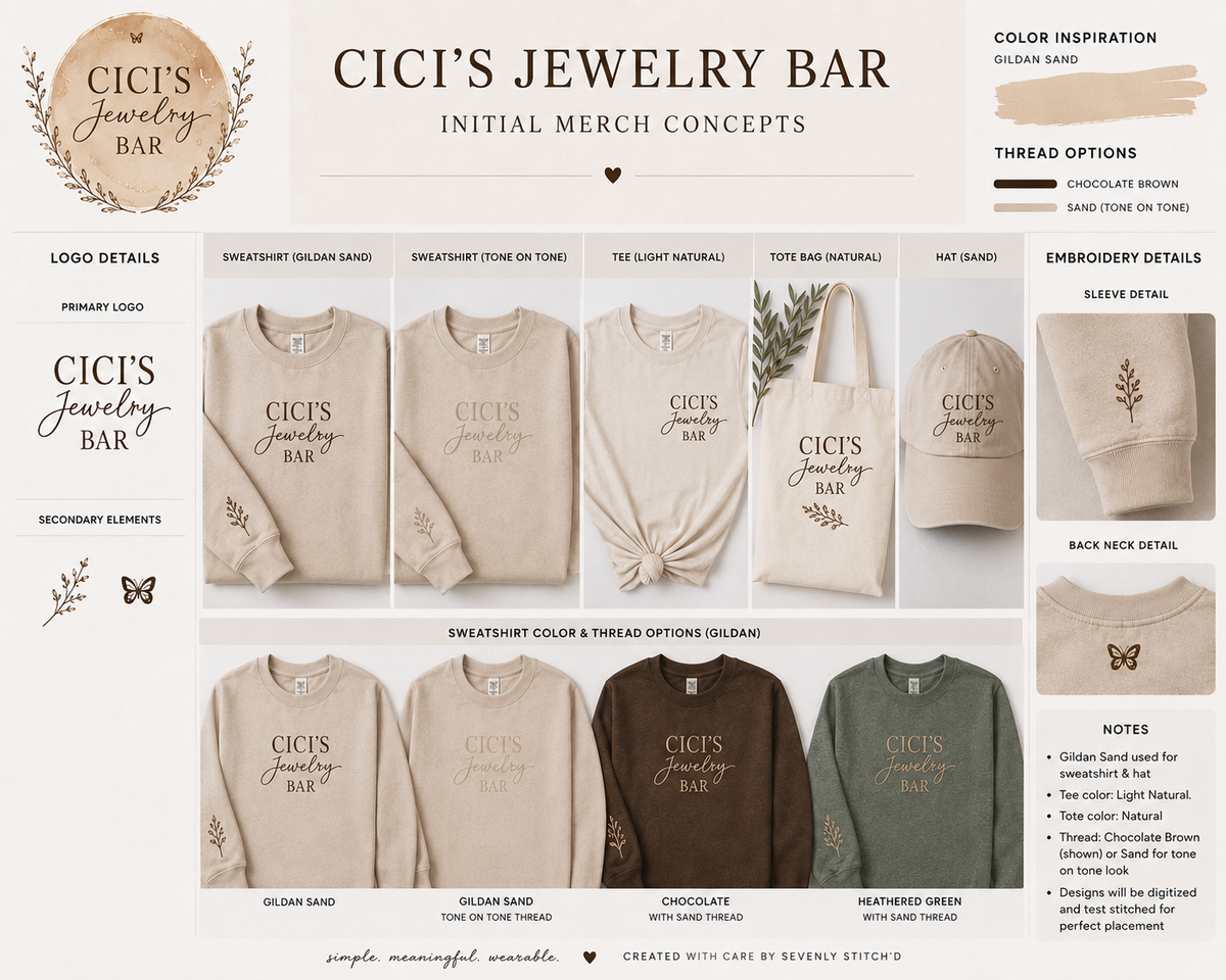 Cici’s Jewelry Bar x Sevenly Stitch’d