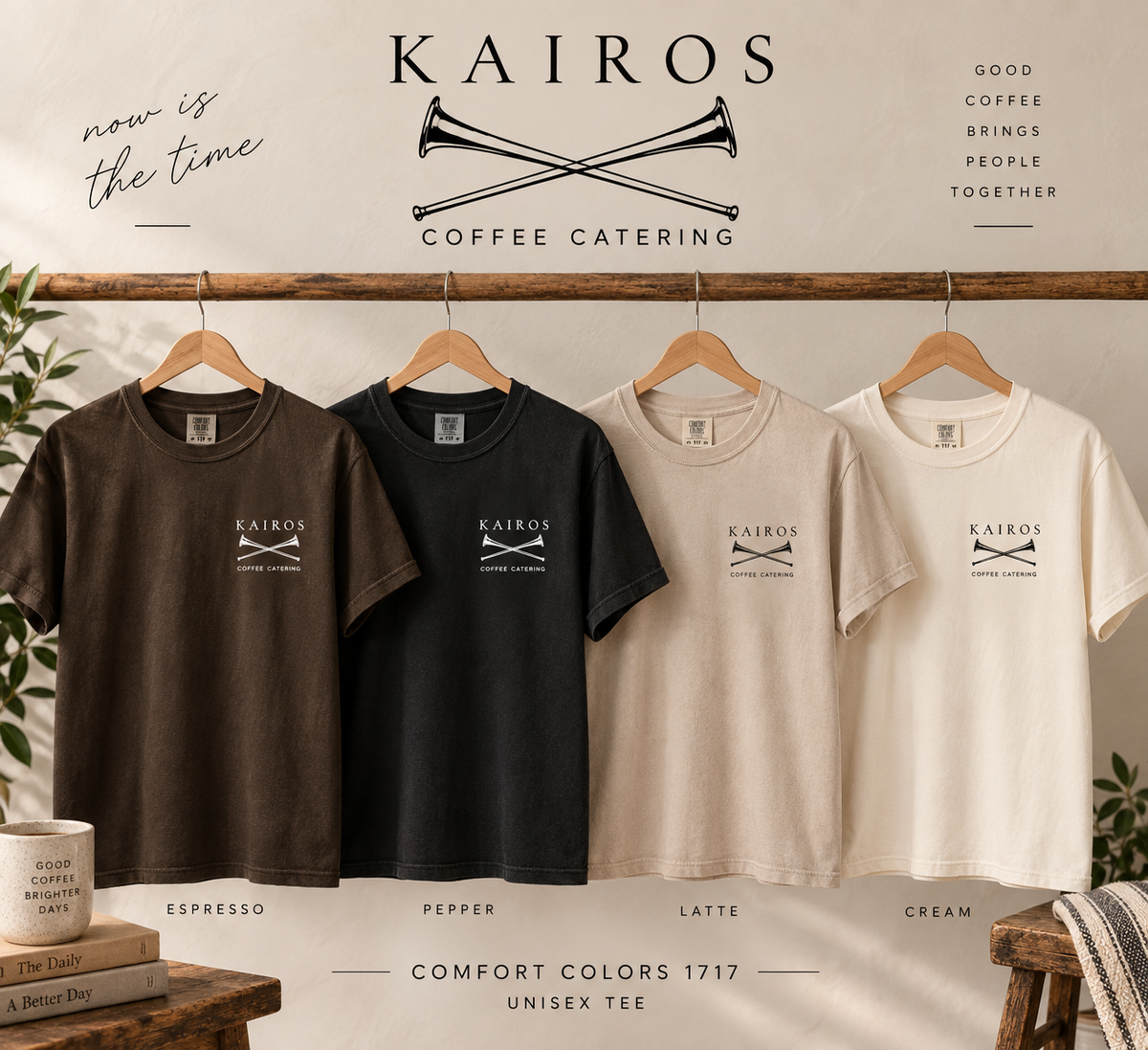 Kairos Coffee Catering Tee