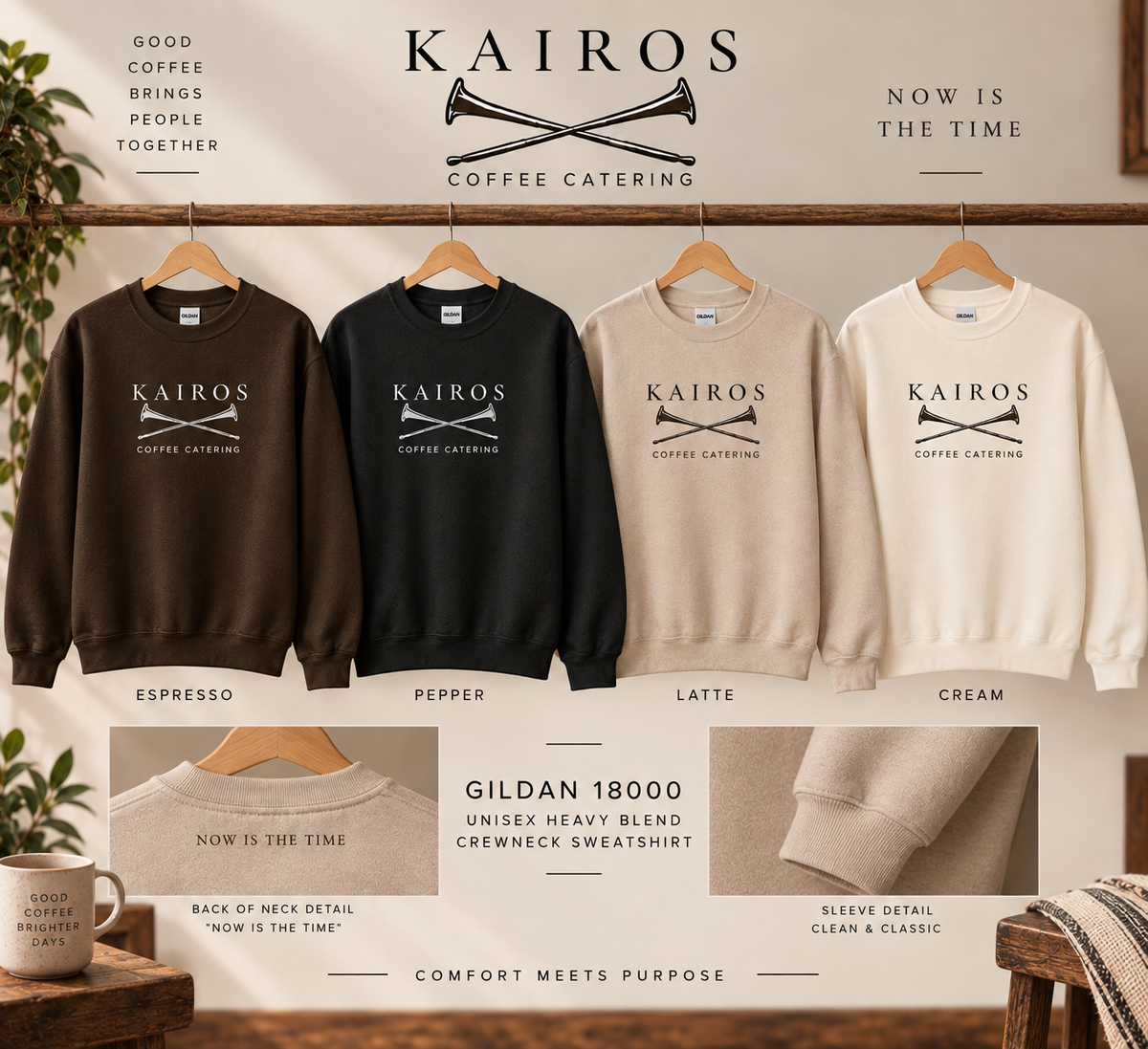 Kairos Coffee Catering — Partner Merch Order