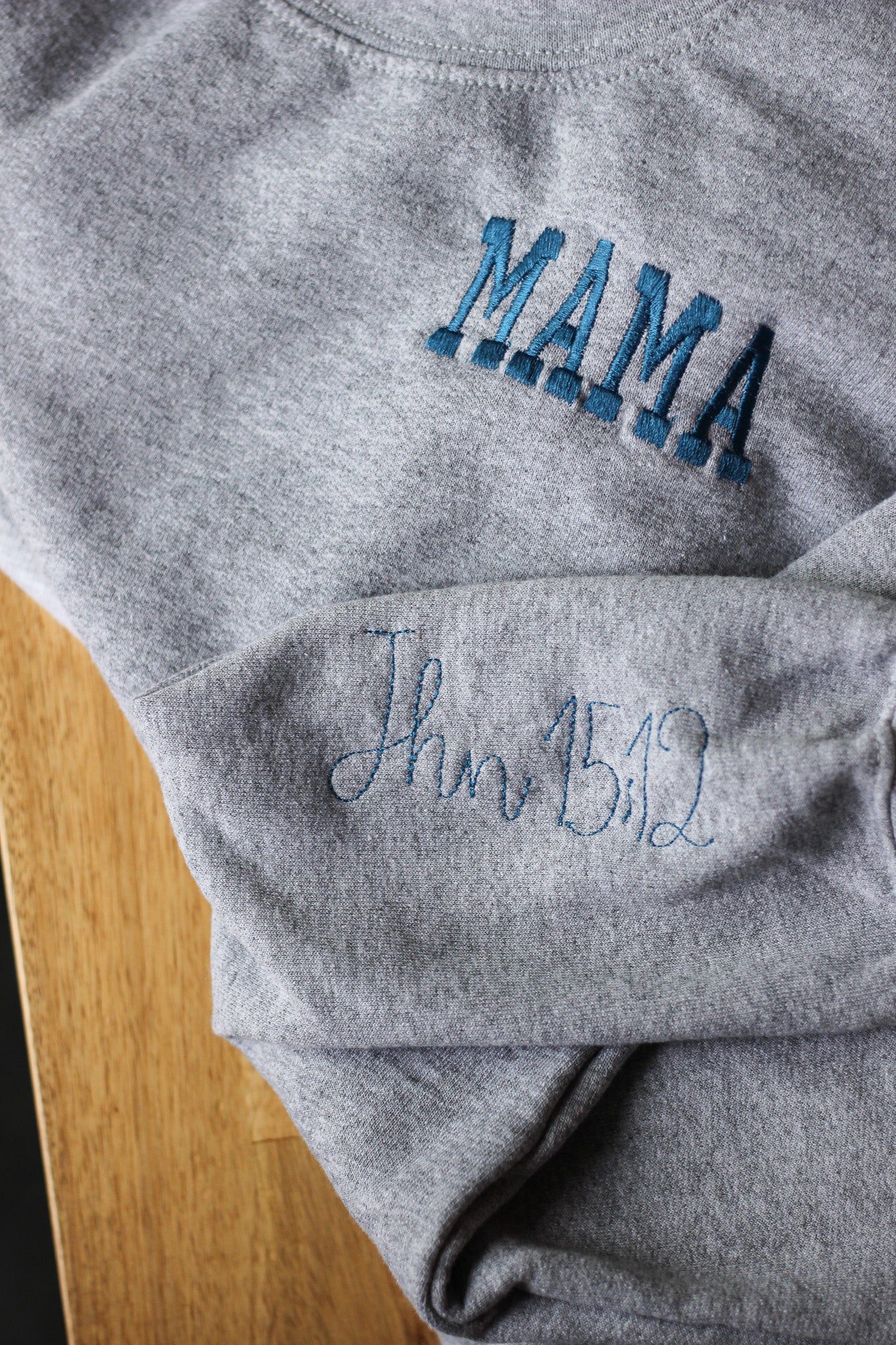 The Mama Sweatshirt — A Daily Reminder to Lean on Jesus